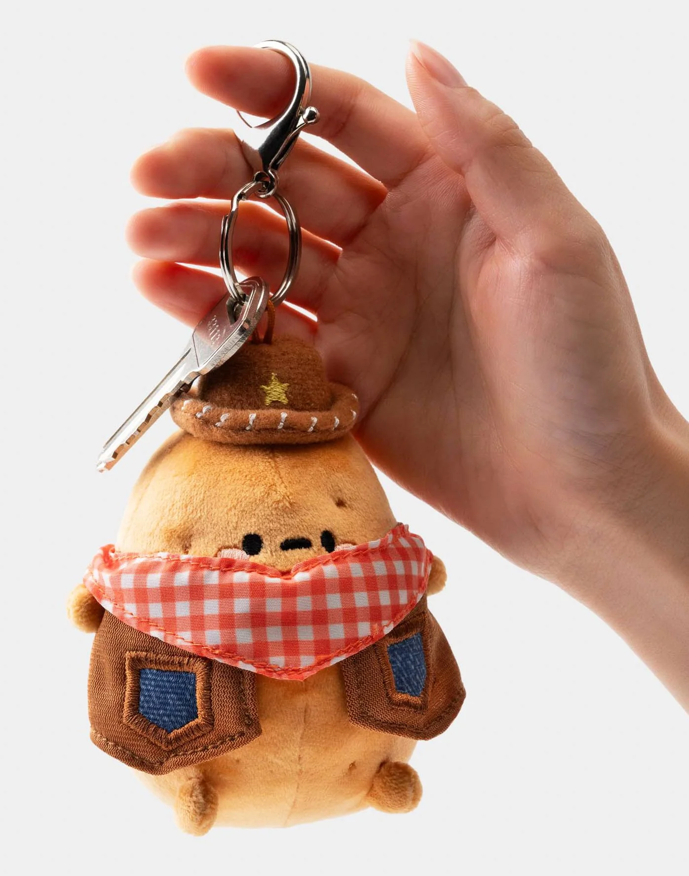 Cowboy Tayto 4" Plush Keychain - Image 3
