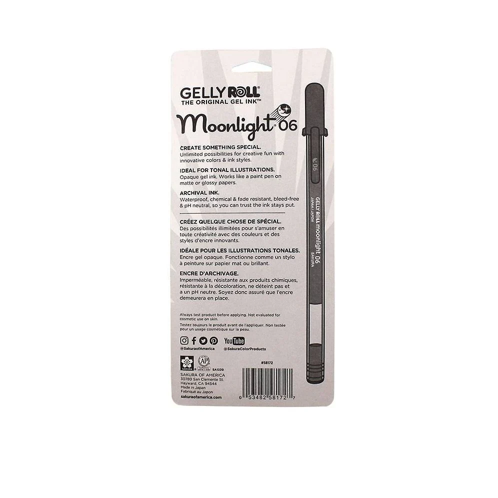 Gelly Roll Moonlight 5pk Charcoal - Image 3