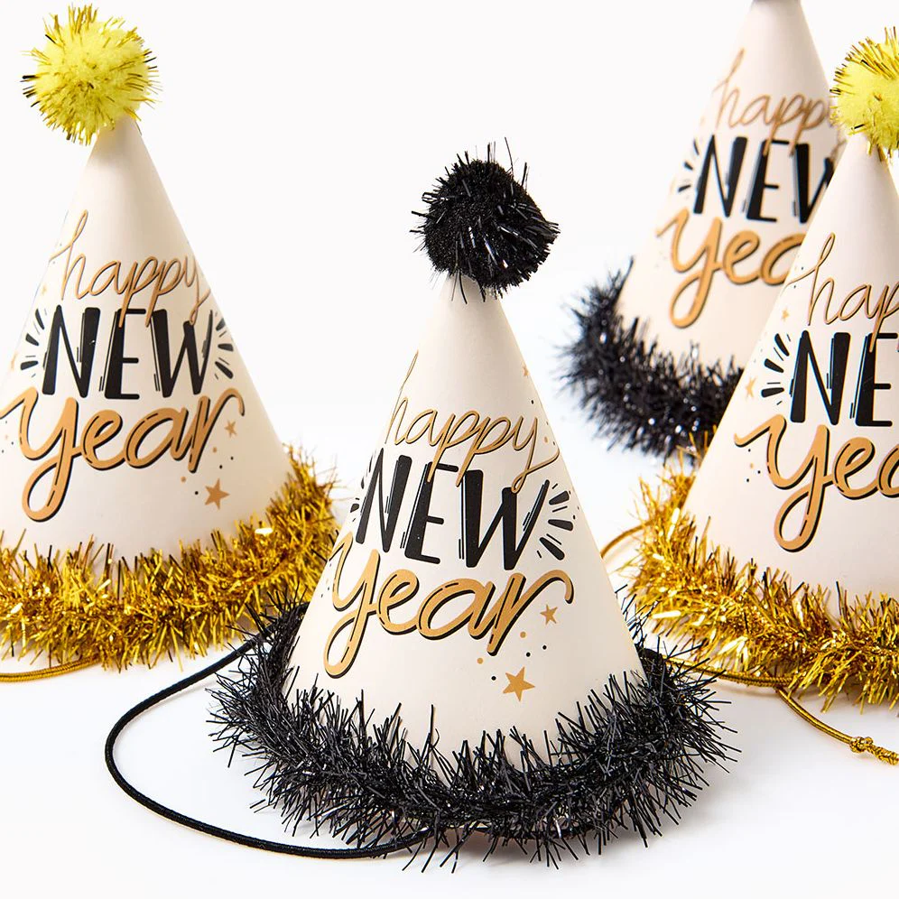 Happy New Year Mini Party Hats - Image 3