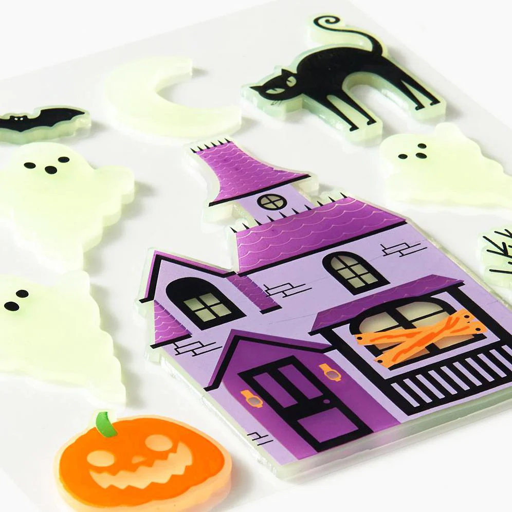 Haunted House Window Gel Clings - Image 3