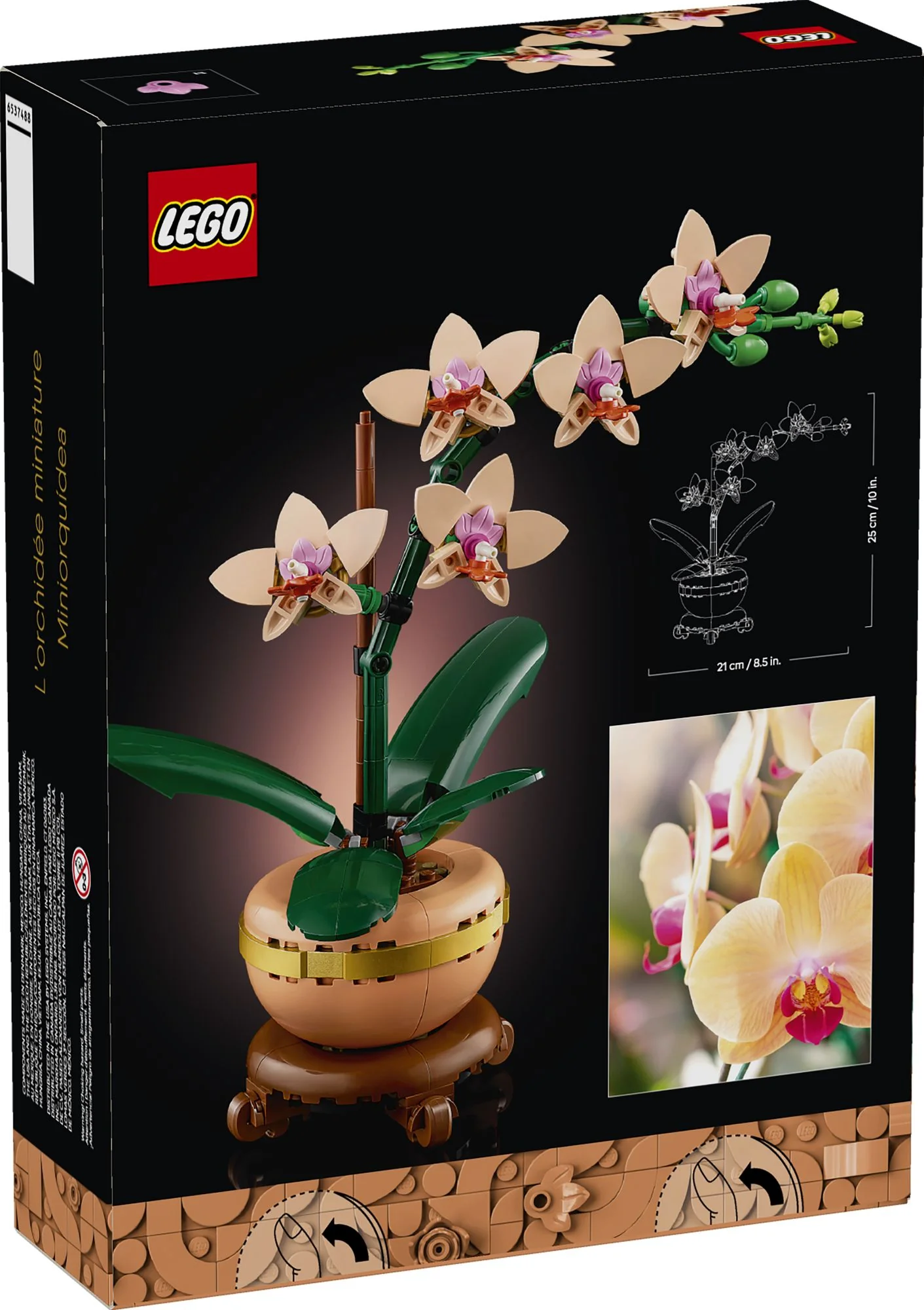 LEGO Botanicals Mini Orchid 10343 - Image 7