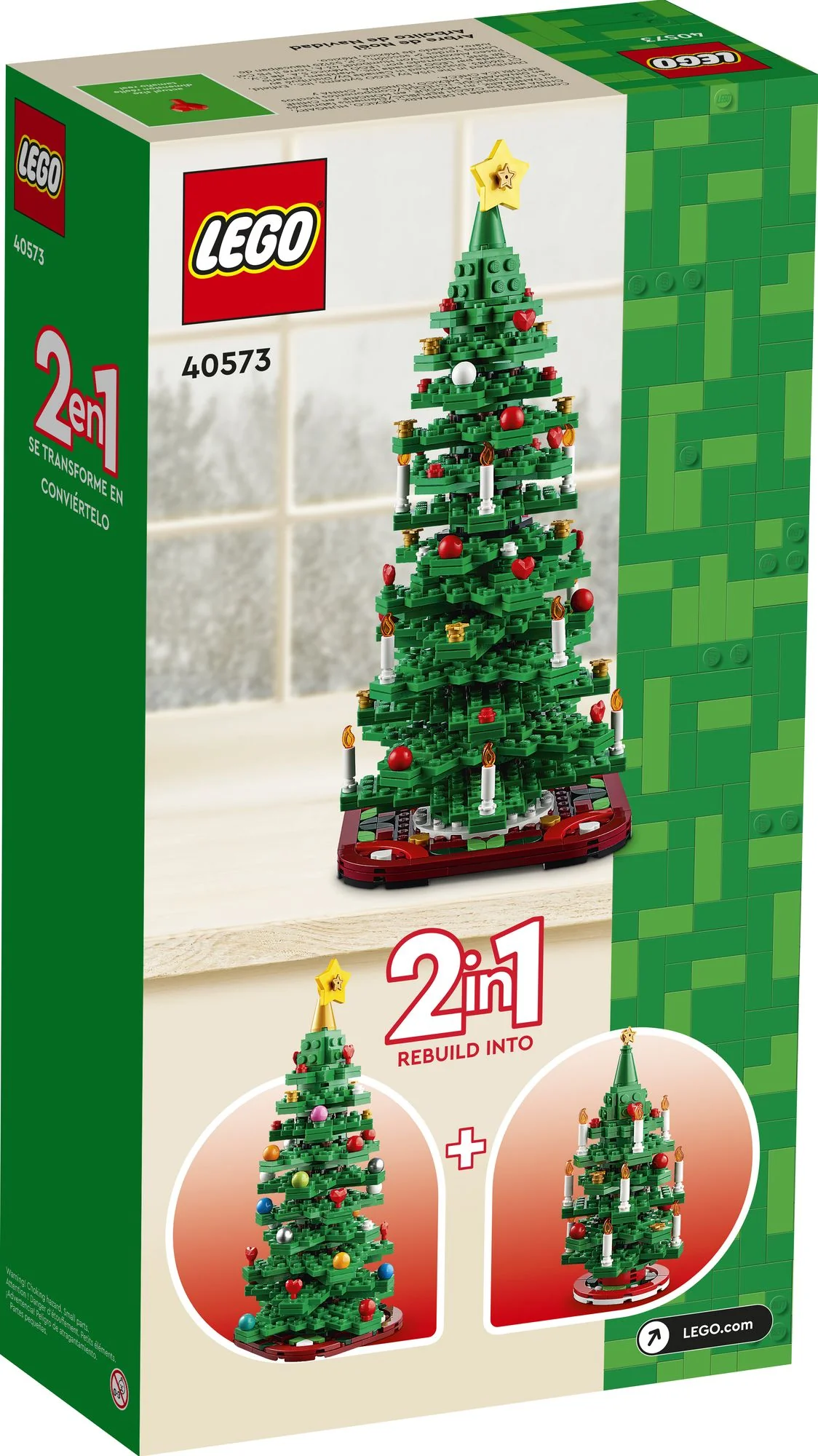 LEGO Iconic Christmas Tree 40573 - Image 6