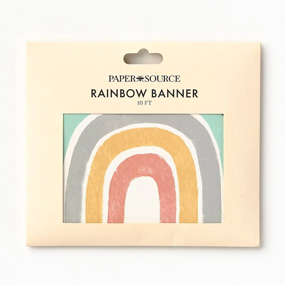 Oh Baby Rainbow Die-Cut Banner - Image 3