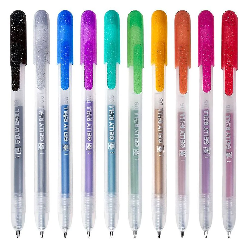 Sakura Gelly Roll Retractable - Metallic - 10 pack - Image 5