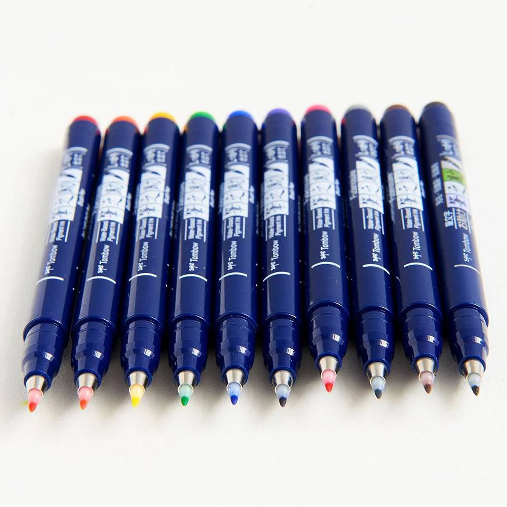 Tombow Fudenosuke Color Markers - Image 10